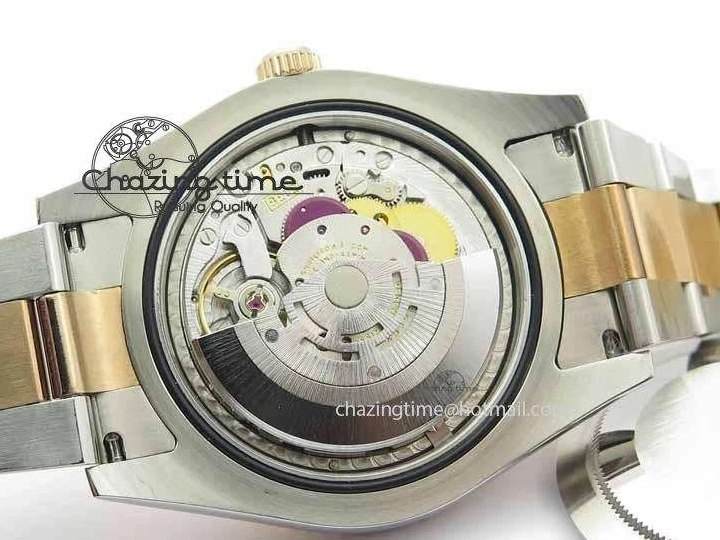 MiroTime 1218 Sleek DateJust II 41mm SS RG BP Maker Best Edition RG Roman Dial On SS RG Bracelet SA 3711